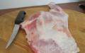 كتف خروف كامل مخبوز لذيذ - أفضل وصفة مع صور خطوة بخطوة حول كيفية طهي اللحم في صلصة الصويا المتبلة بورق الألمنيوم في الفرن